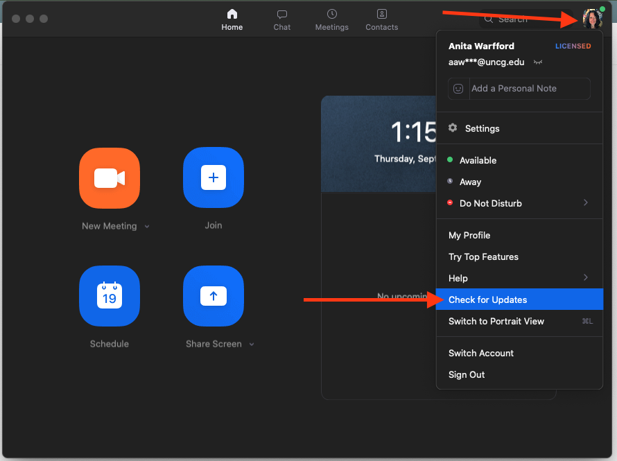 zoom setup for windows 10